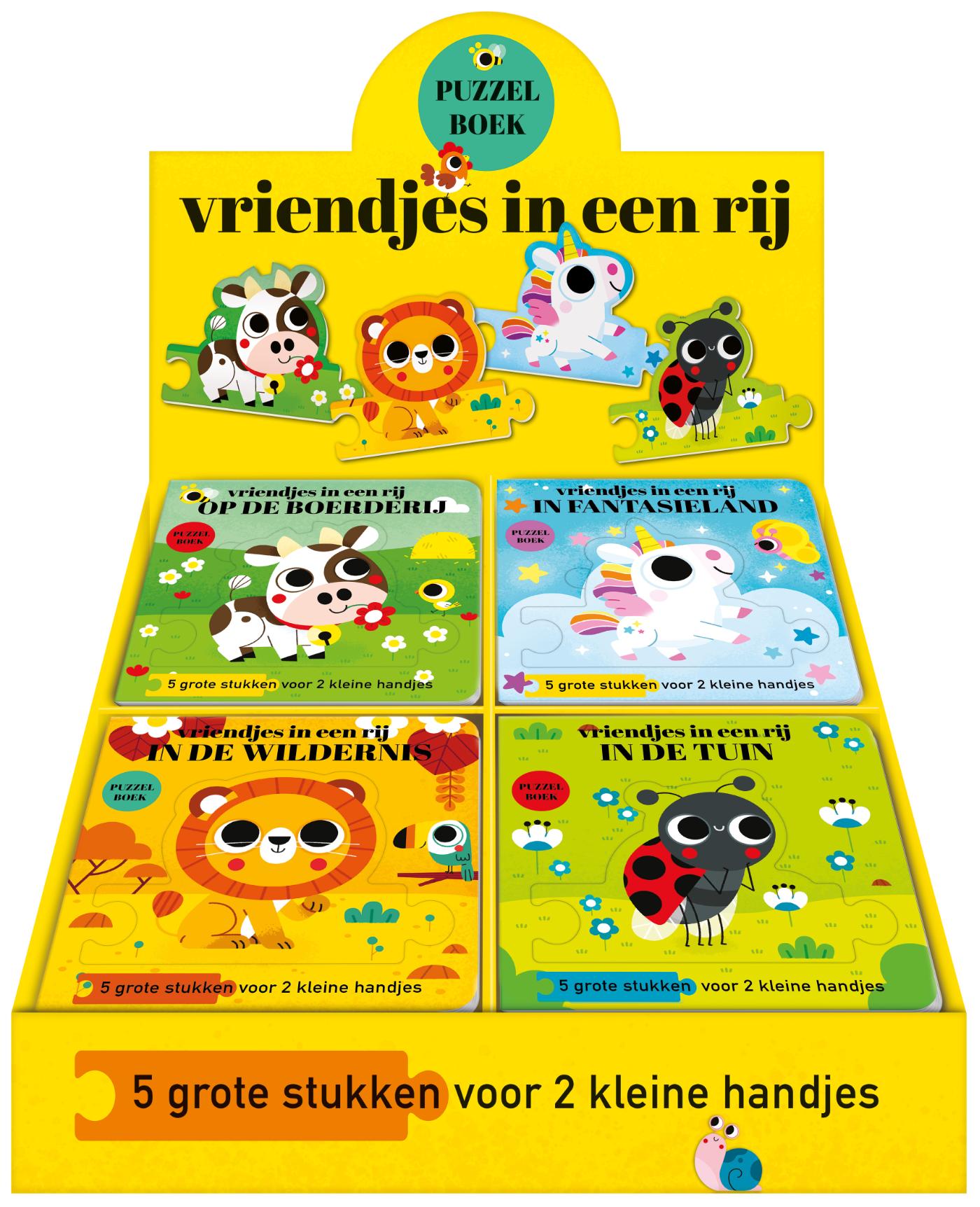 Omslag van Display puzzelboeken In een rij - 4T x 3 ex.