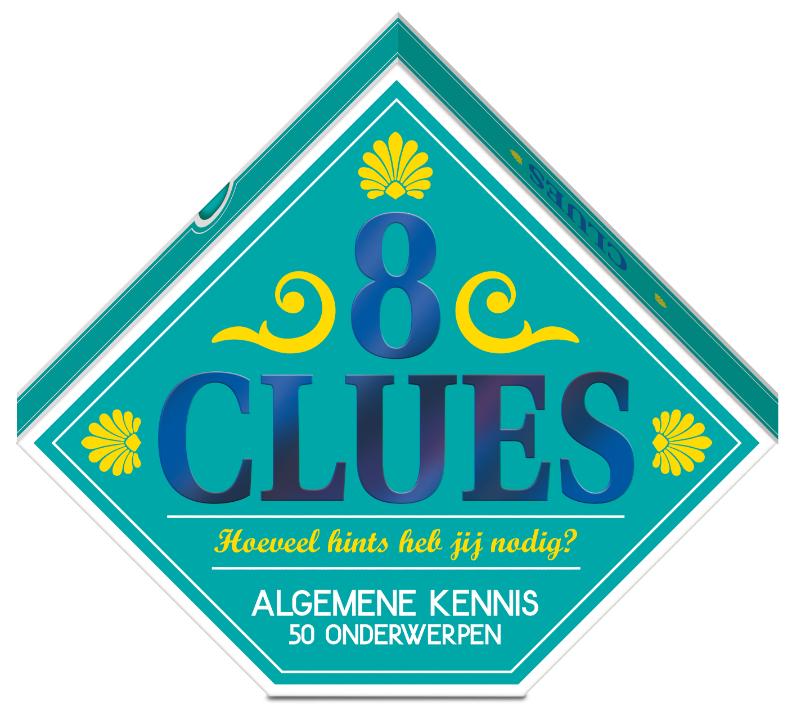 Omslag van 8 Clues - Algemene kennis