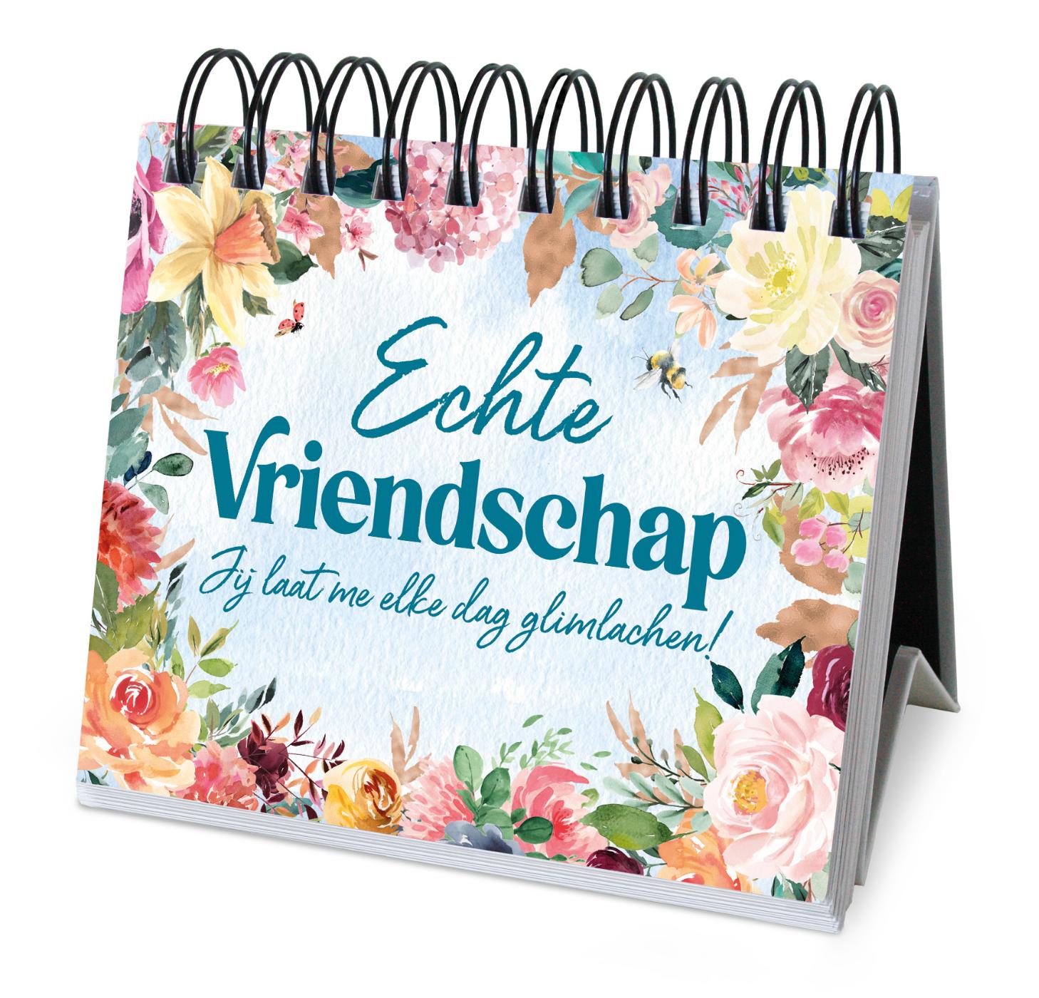 Omslag van 365 dagen cadeauboek - Echte vriendschap