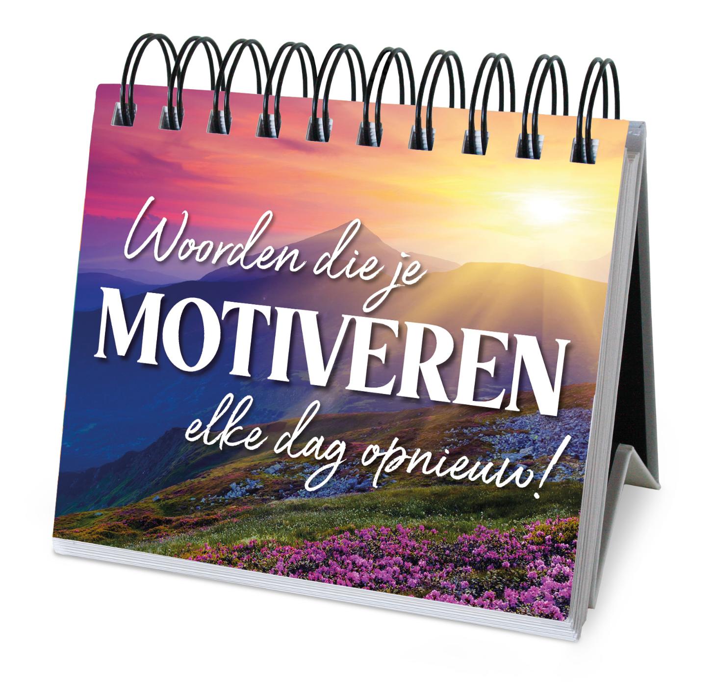 Omslag van 365 dagen cadeauboek - Woorden die je motiveren