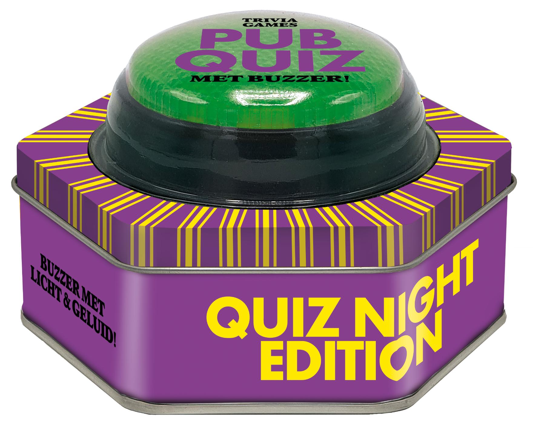 Omslag van Pubquiz met buzzer