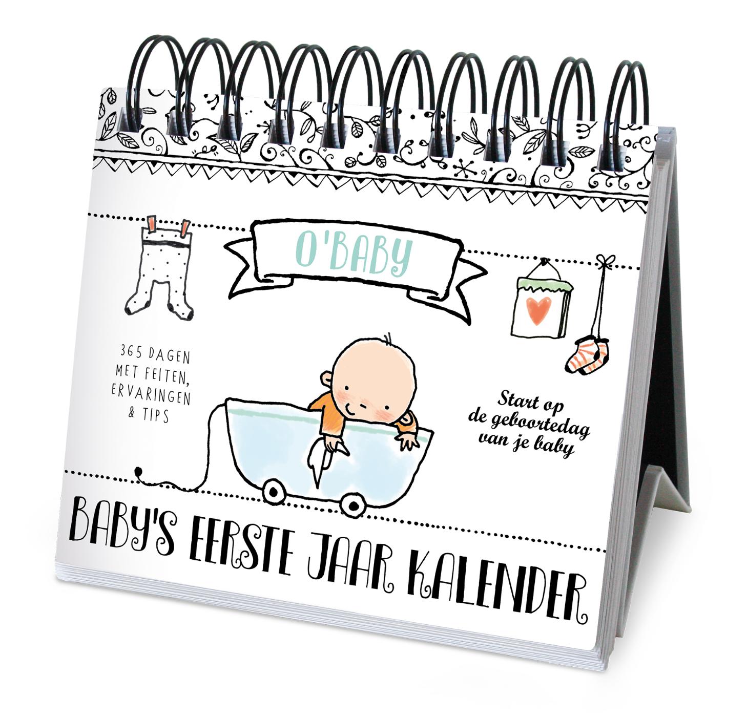 Omslag van O' Baby - Baby's eerste jaar kalender