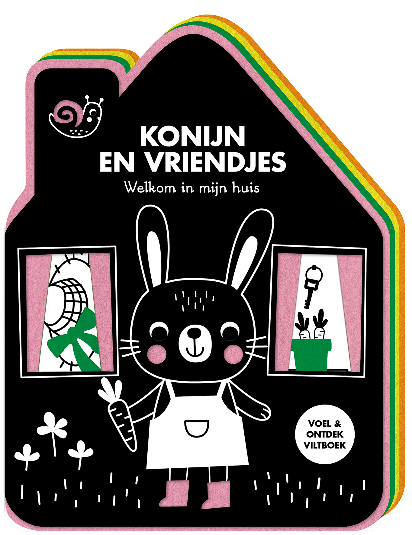 Omslag van Konijn en vriendjes