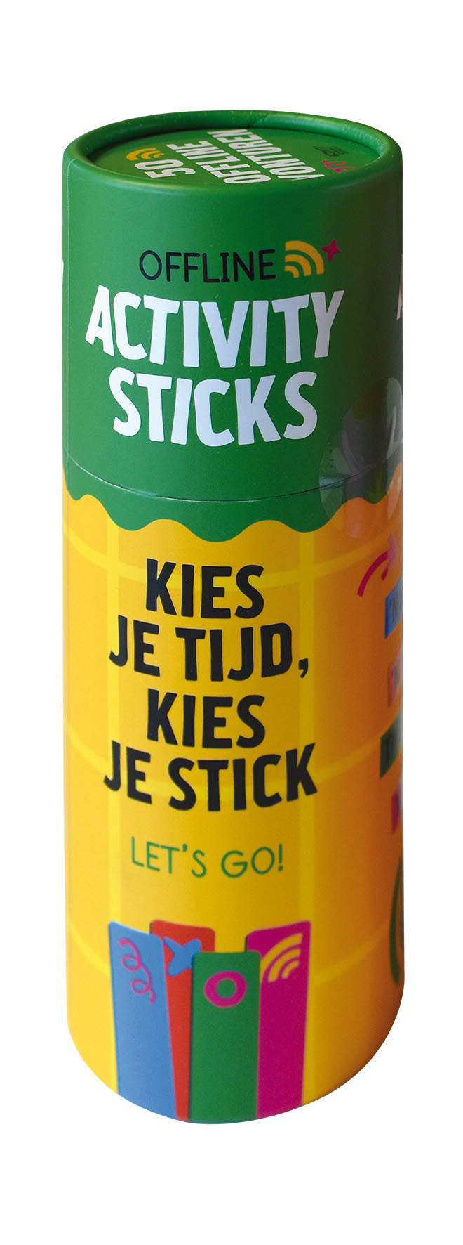 Omslag van 50 activity sticks - 50 offline avonturen