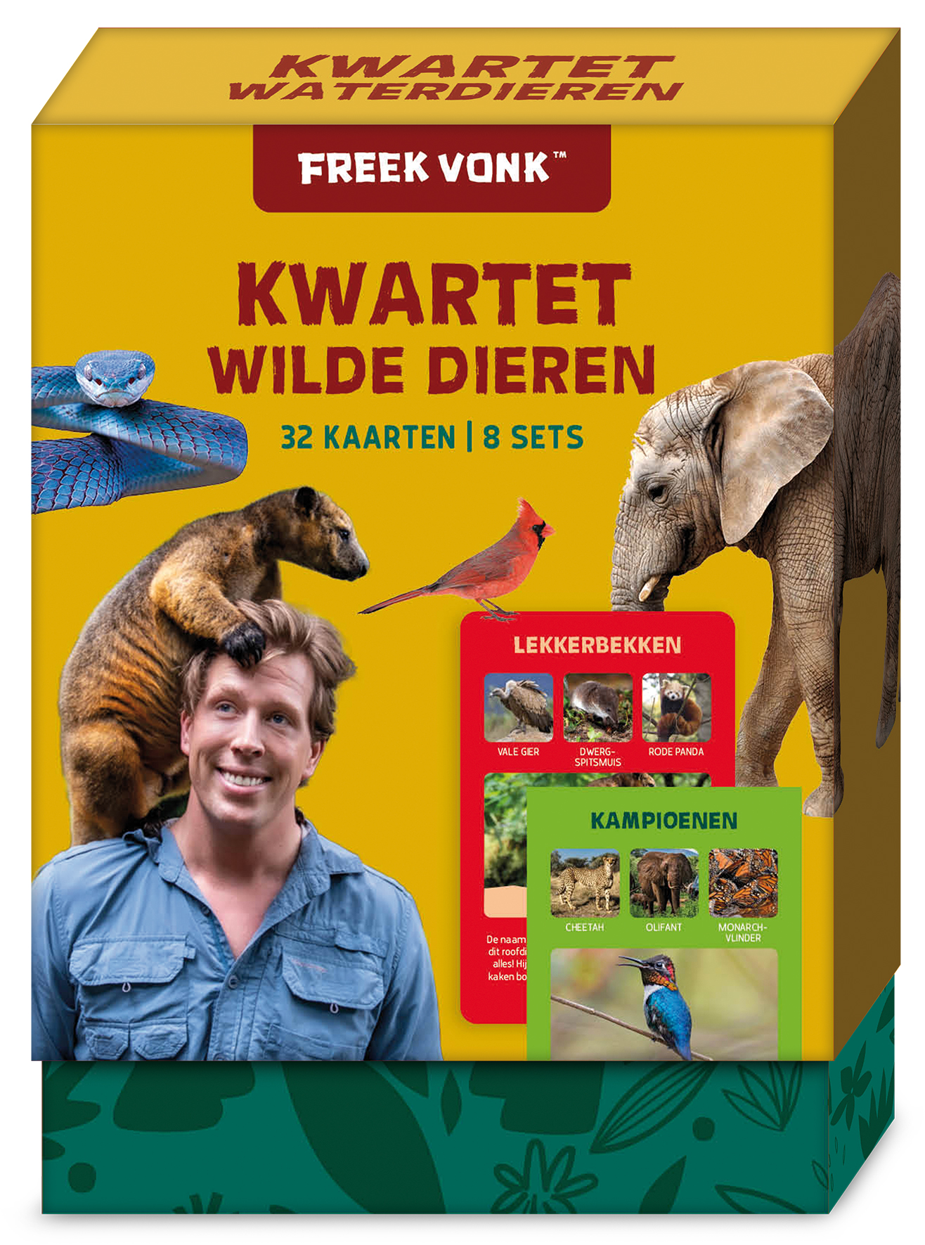 Omslag van Kwartet wilde dieren
