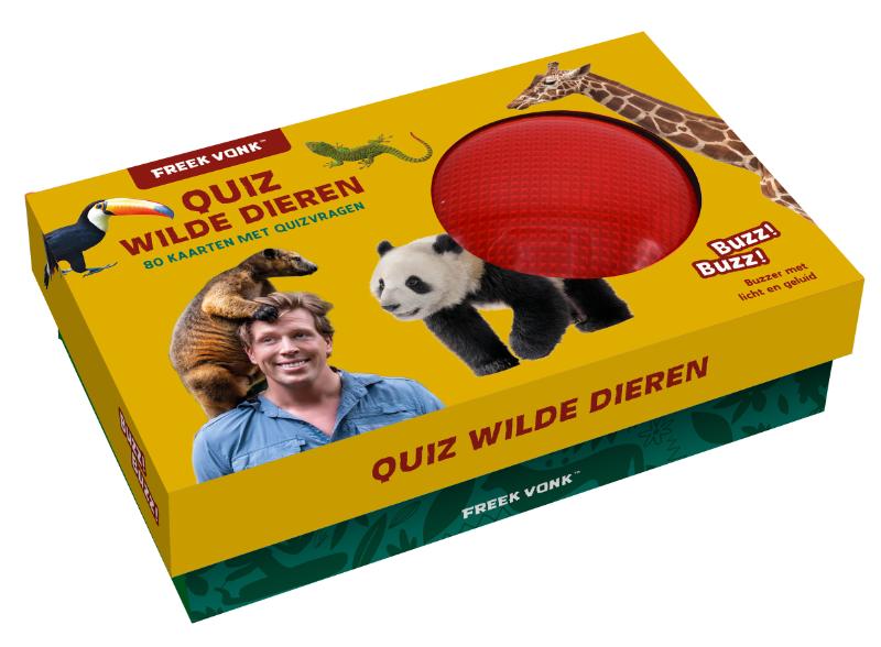 Omslag van Quiz wilde dieren