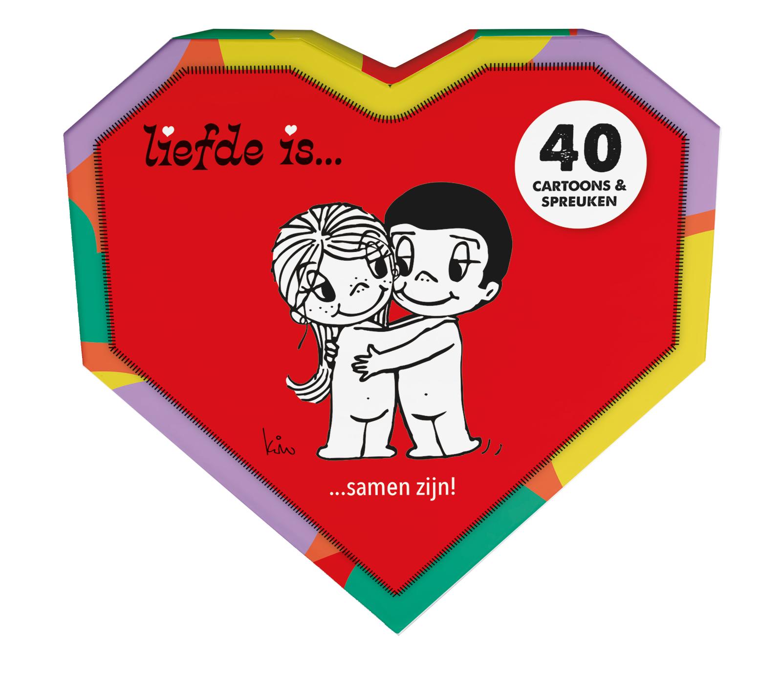 Omslag van Hartendoosje Liefde is - Samen zijn!