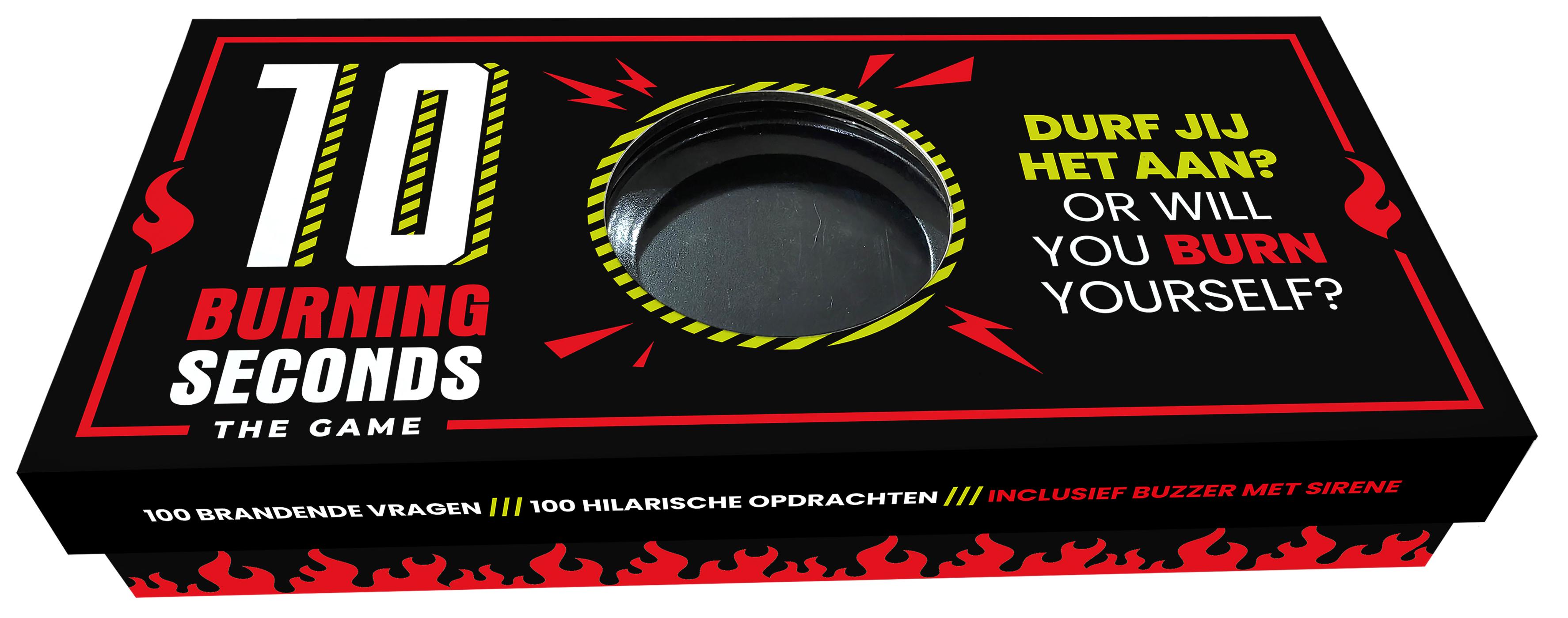 Omslag van 10 Burning seconds