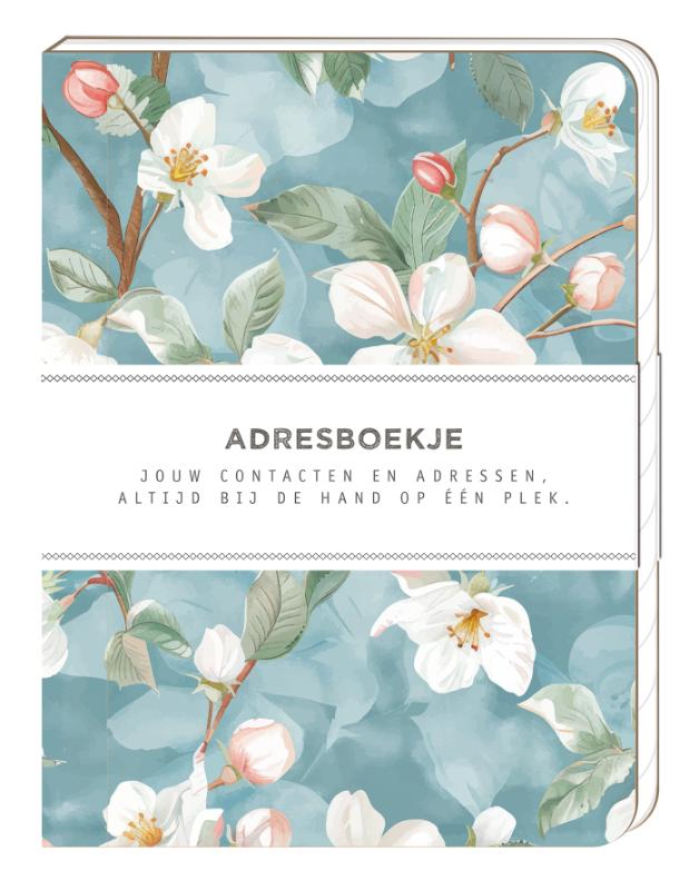 Omslag van Adresboekje - Dreamy Florals