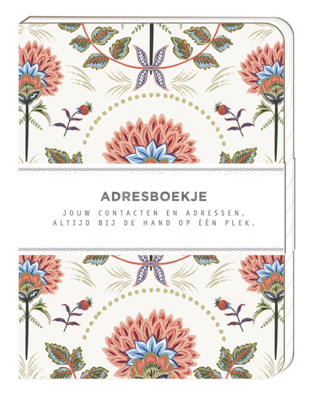 Omslag van Adresboekje - Boho Blossom