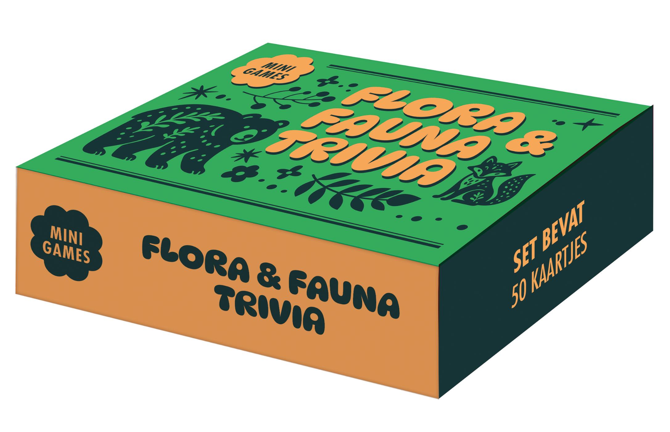 Omslag van Mini game - Flora & fauna trivia