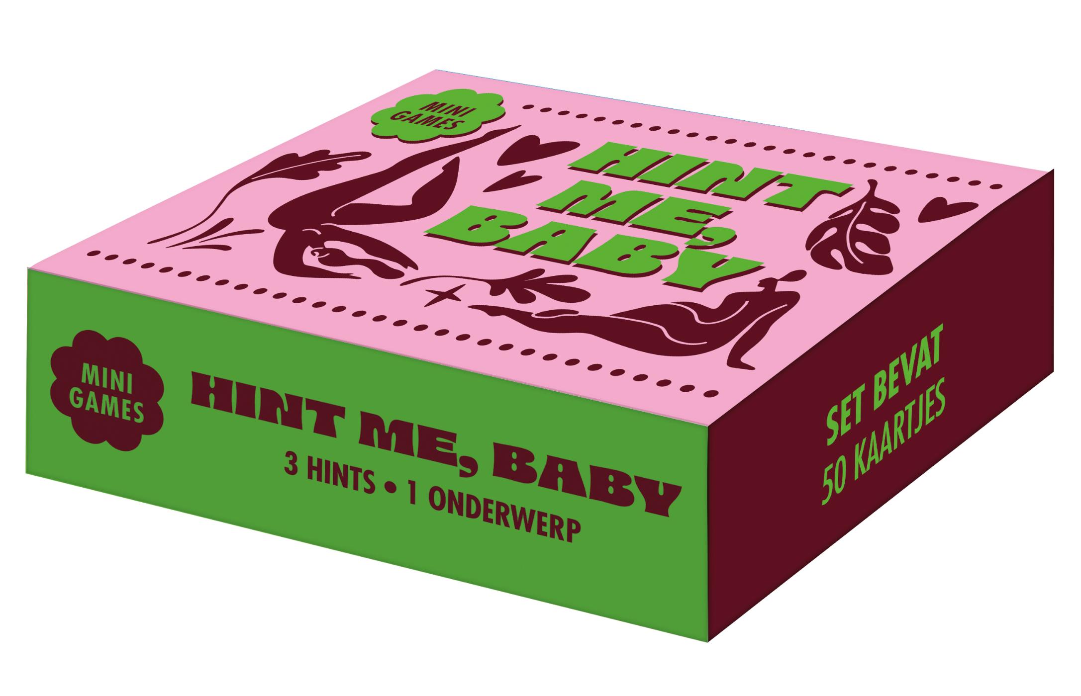 Omslag van Mini game - Hint me, baby