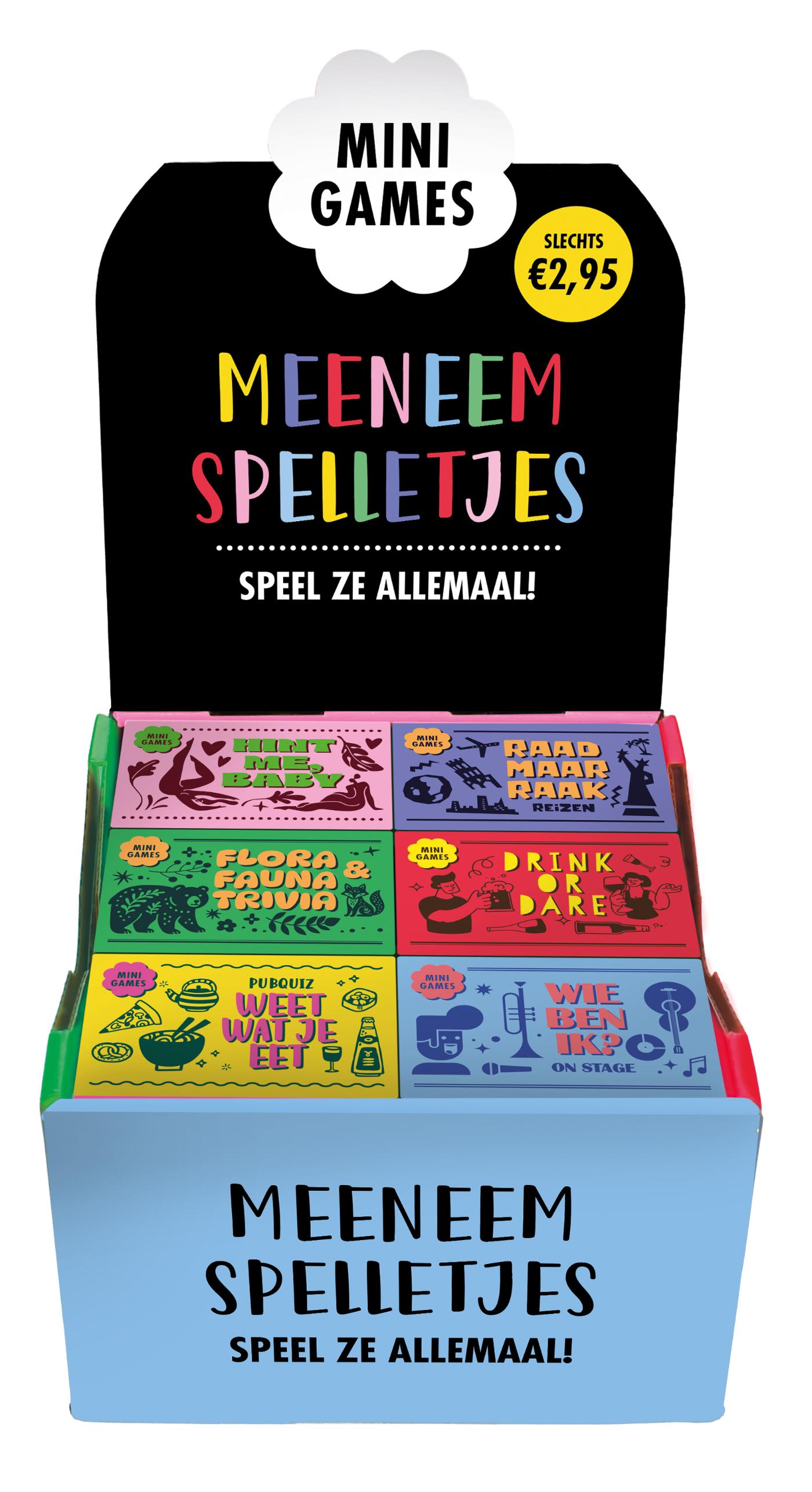 Omslag van Display Mini games 6 x 4 ex.