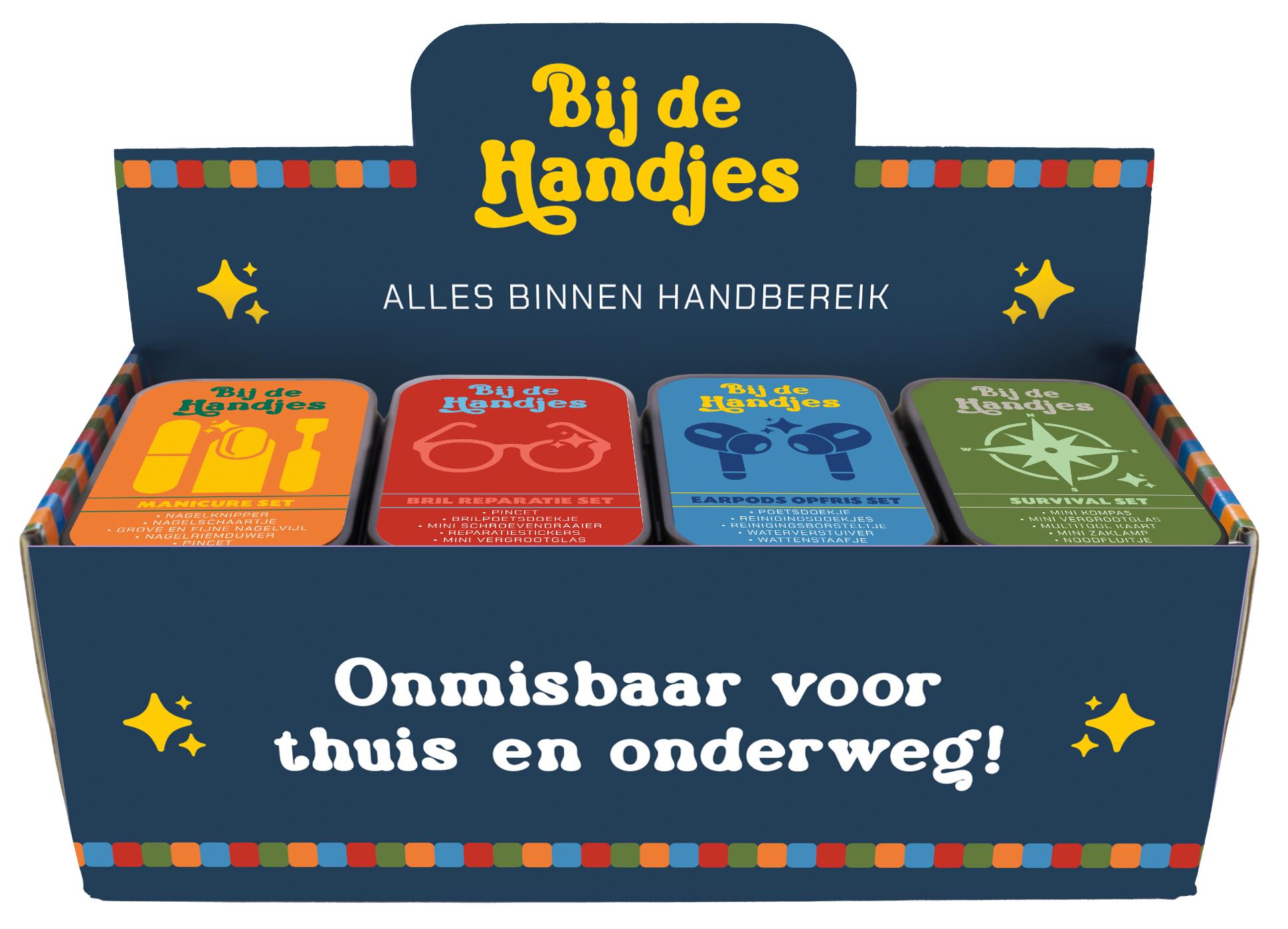 Omslag van Display Bij de handjes 4 x 4 ex.