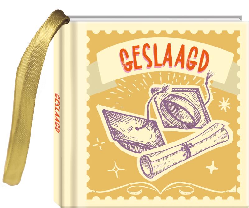 Omslag van Mini cadeauboekje - Geslaagd