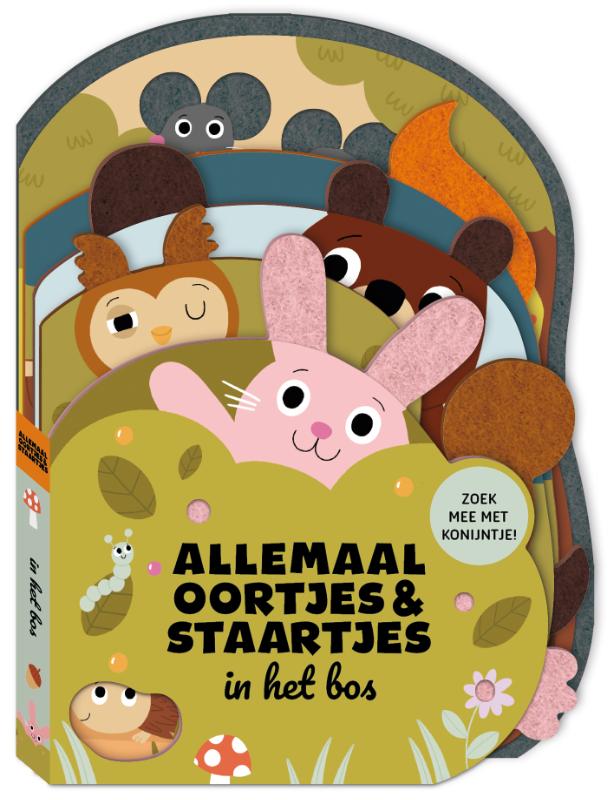 Omslag van Allemaal oortjes & staartjes - In het bos