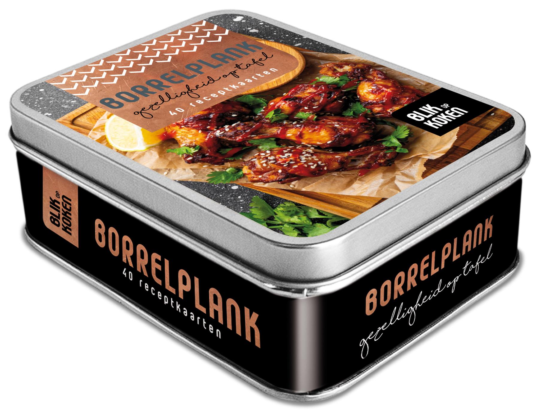 Omslag van Blik op koken - Borrelplank