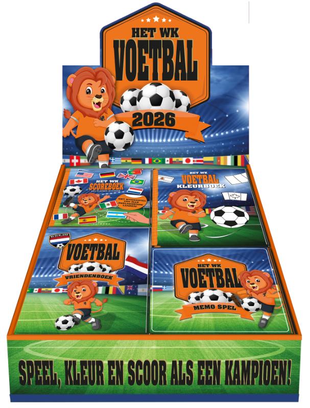 Omslag van Actie Display WK voetbal 2026 2 x 10 ex. + 2 x 5 ex.