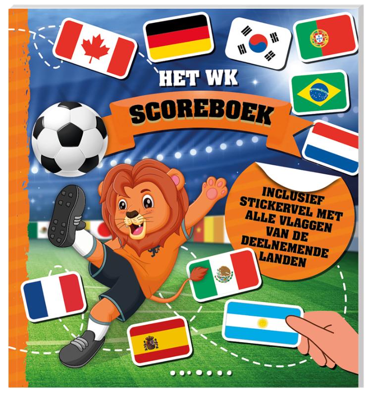 Omslag van WK Voetbal 2026 - Scoreboek