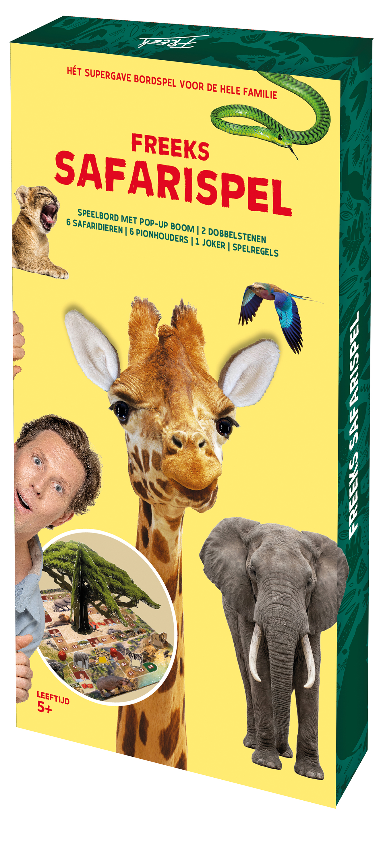Omslag van Freeks Safarispel