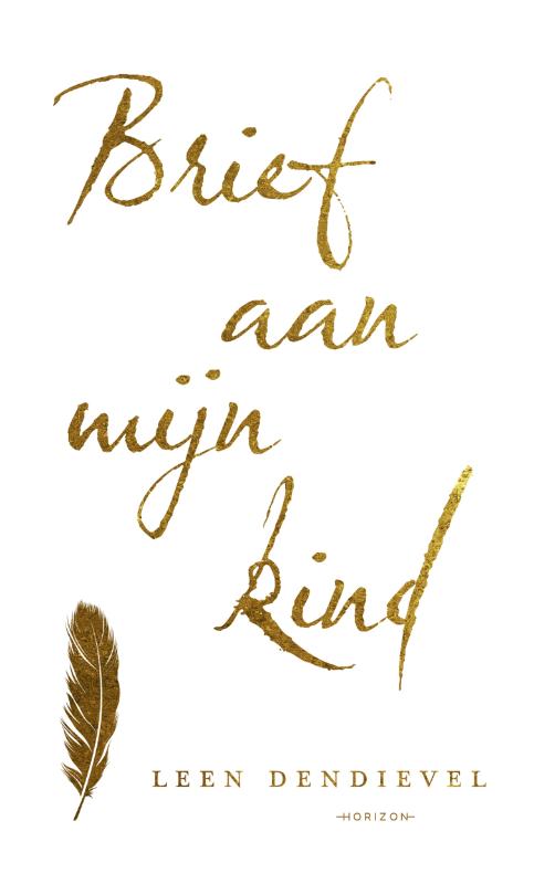 Omslag van Brief aan mijn kind