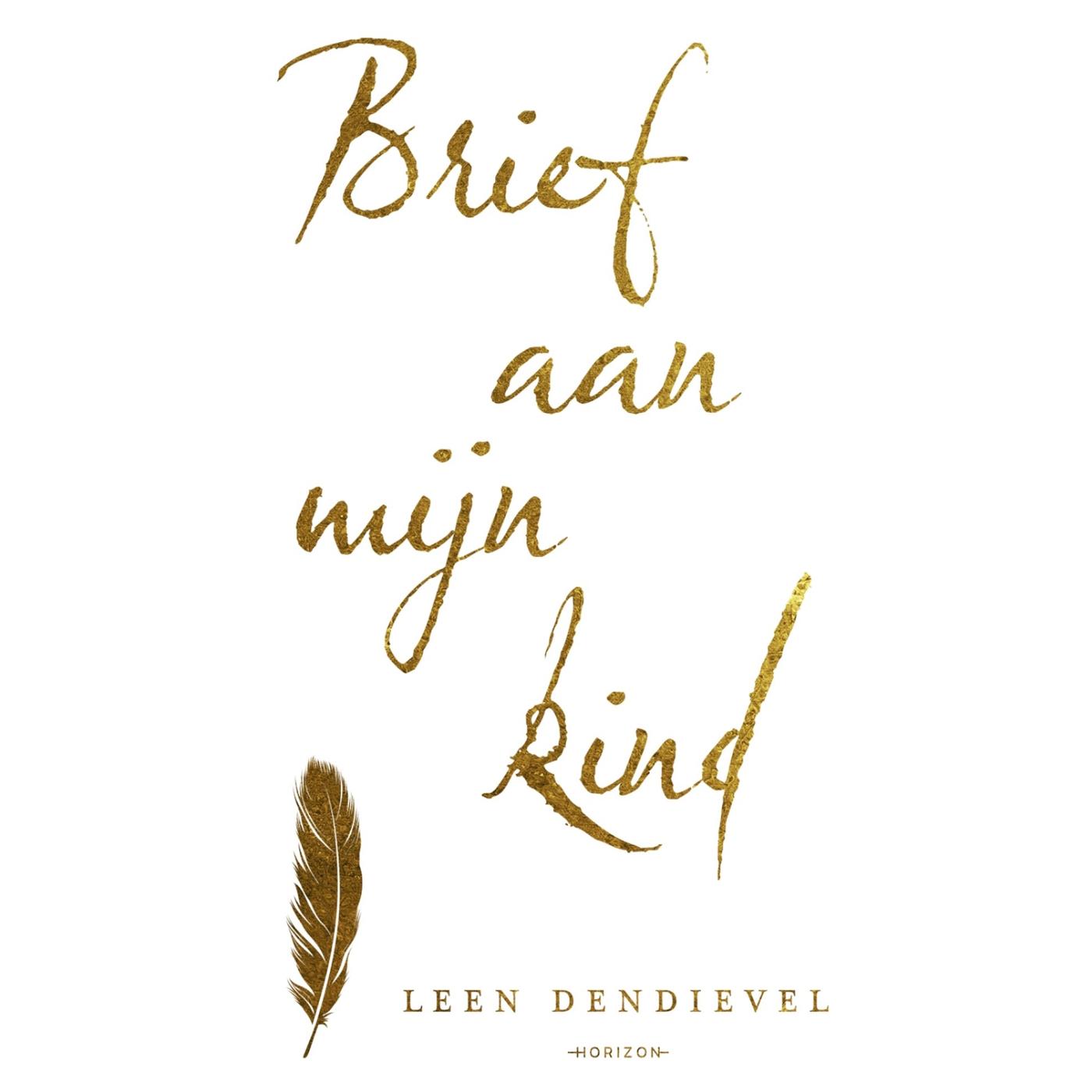 Omslag van Brief aan mijn kind