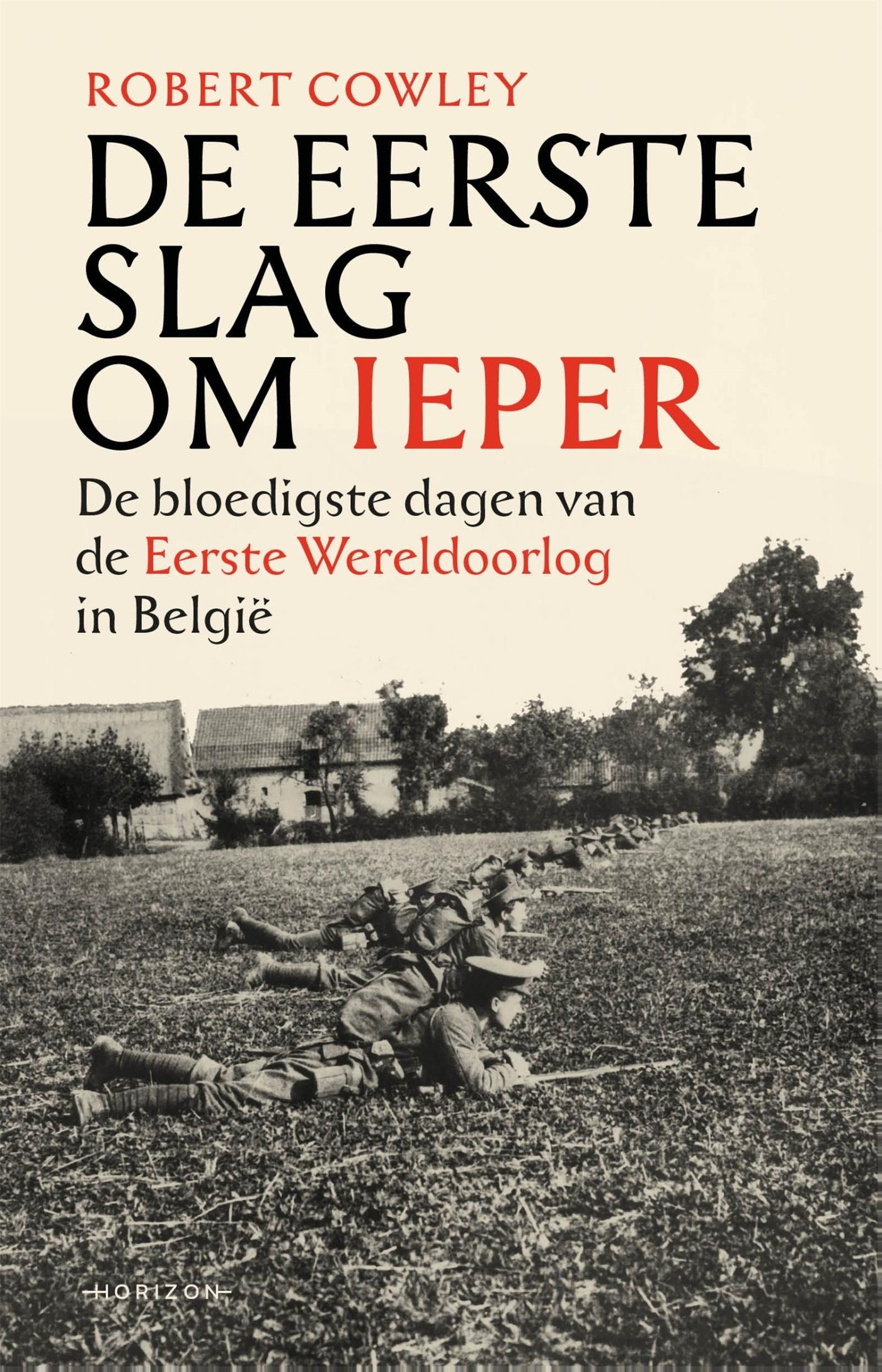 Omslag van De Eerste Slag om Ieper
