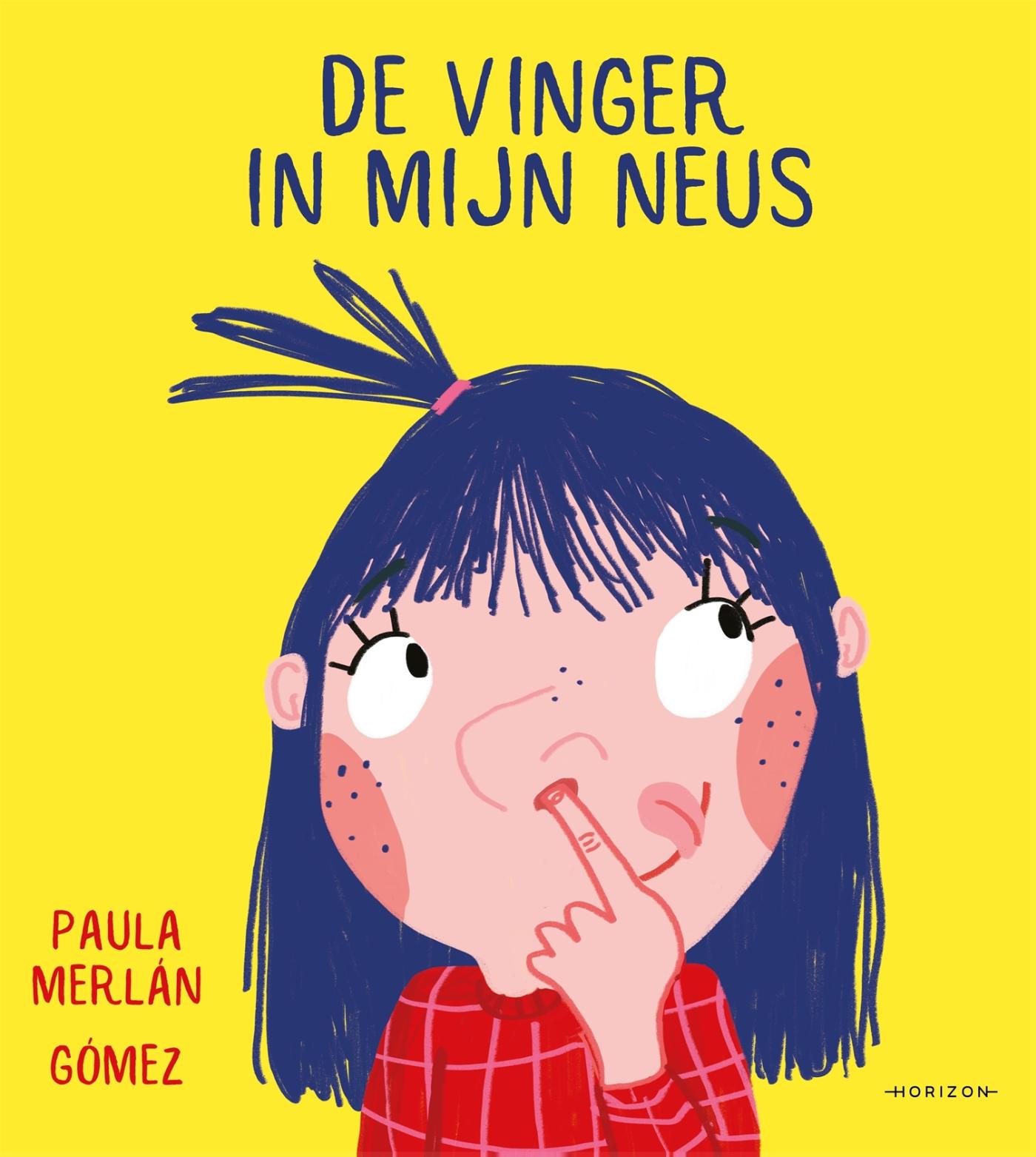 Omslag van De vinger in mijn neus