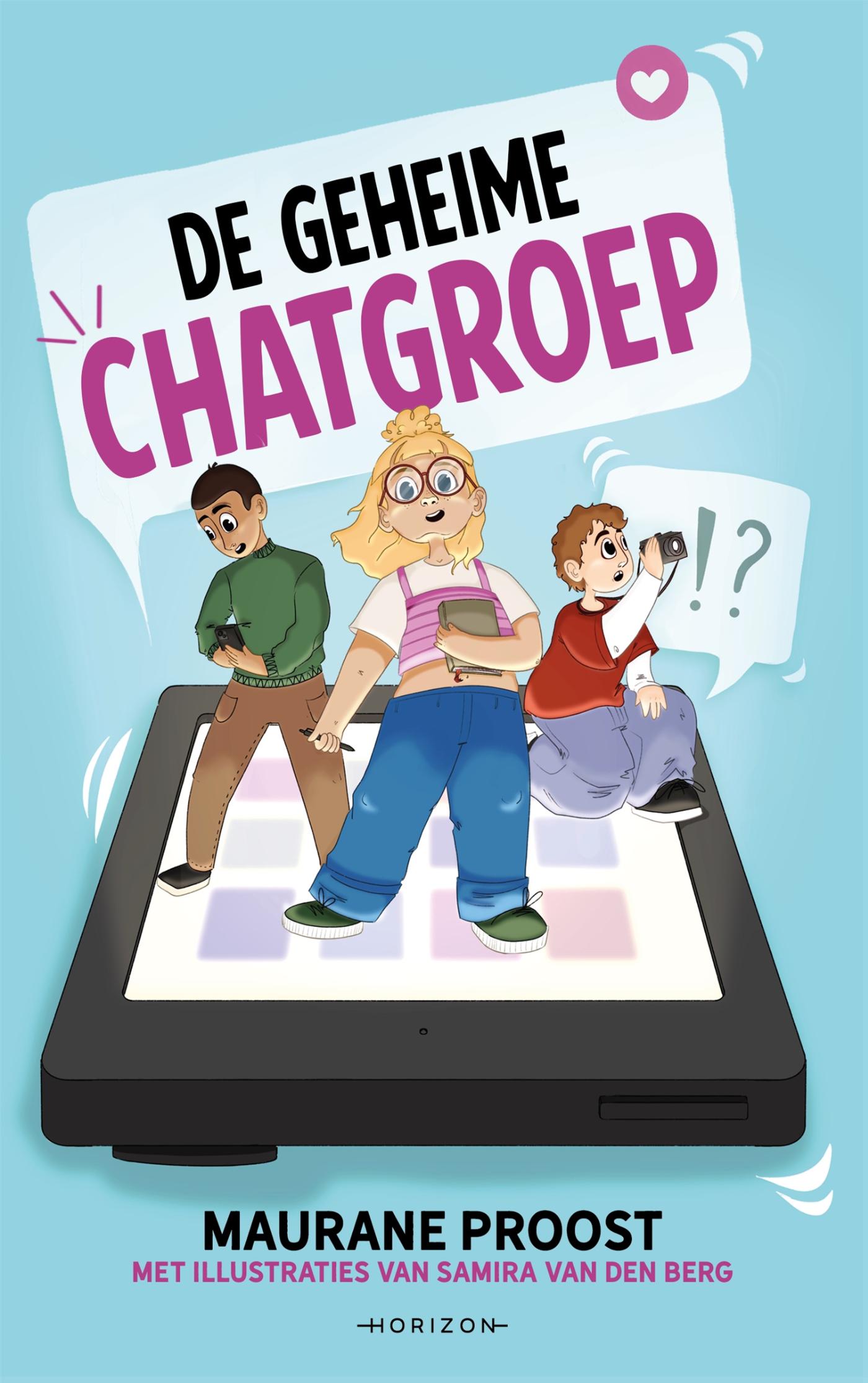 Omslag van De geheime chatgroep