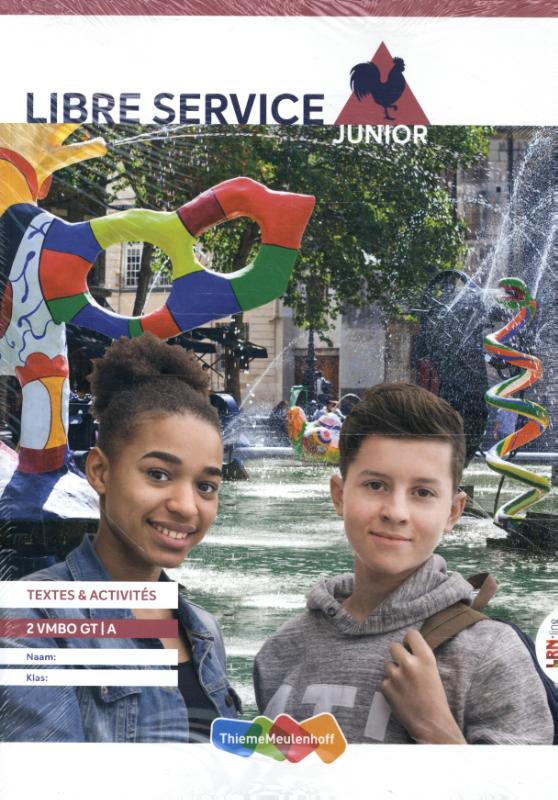 Omslag van Libre Service junior LRN-line 2 vmbo-gt in Learnbeat + boek