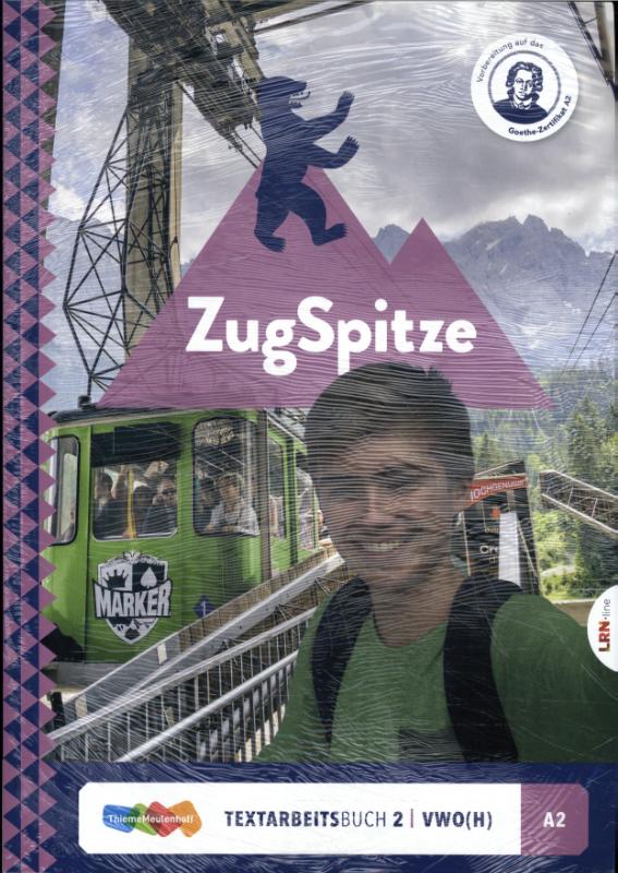 Omslag van ZugSpitze LRN-line online + boek vwo deel 1/2 (3 jarig) in Learnbeat