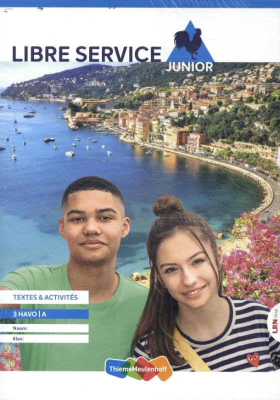 Omslag van Libre Service junior LRN-line online + boek 3 havo in Learnbeat