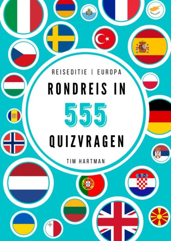 Omslag van Rondreis in 555 quizvragen