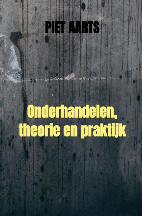 Omslag van Onderhandelen, theorie en praktijk