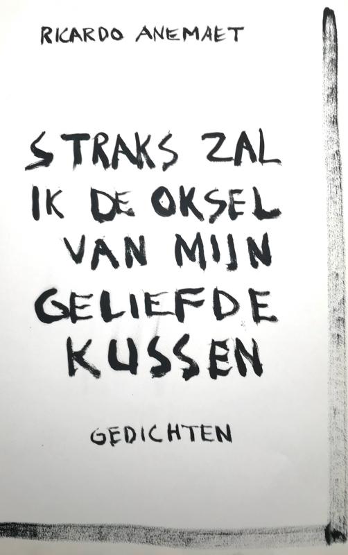 Omslag van Straks zal ik de oksel van mijn geliefde kussen
