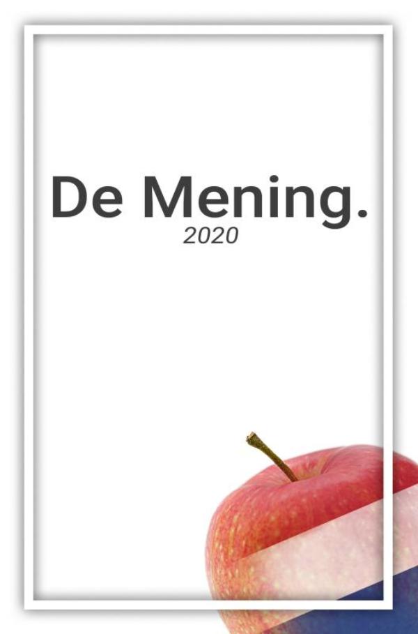 Omslag van De Mening.