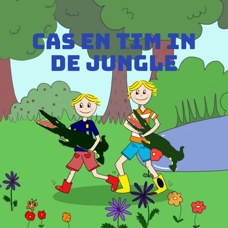 Omslag van cas en tim in de jungle