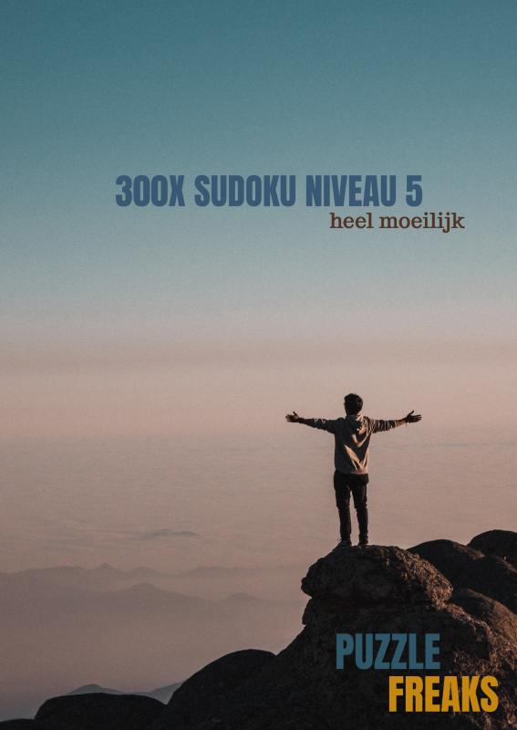 Omslag van 300x SUDOKU NIVEAU 5