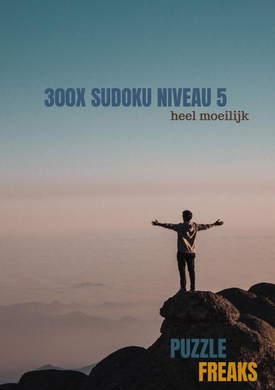 Omslag van 300x SUDOKU NIVEAU 5