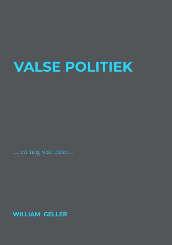 Omslag van Valse Politiek
