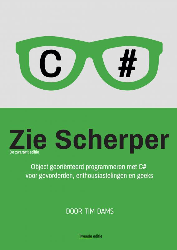 Omslag van Zie Scherper