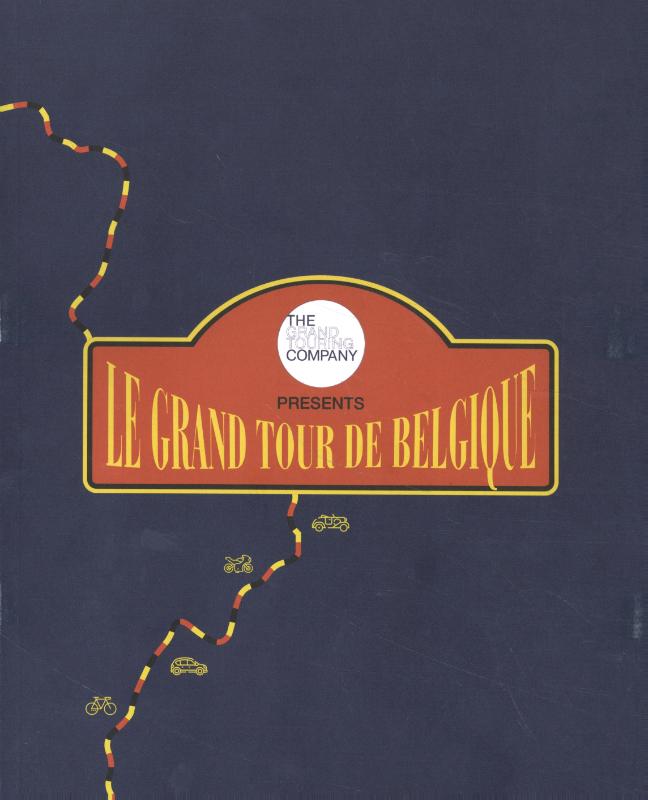 Omslag van Le Grand Tour de Belgique