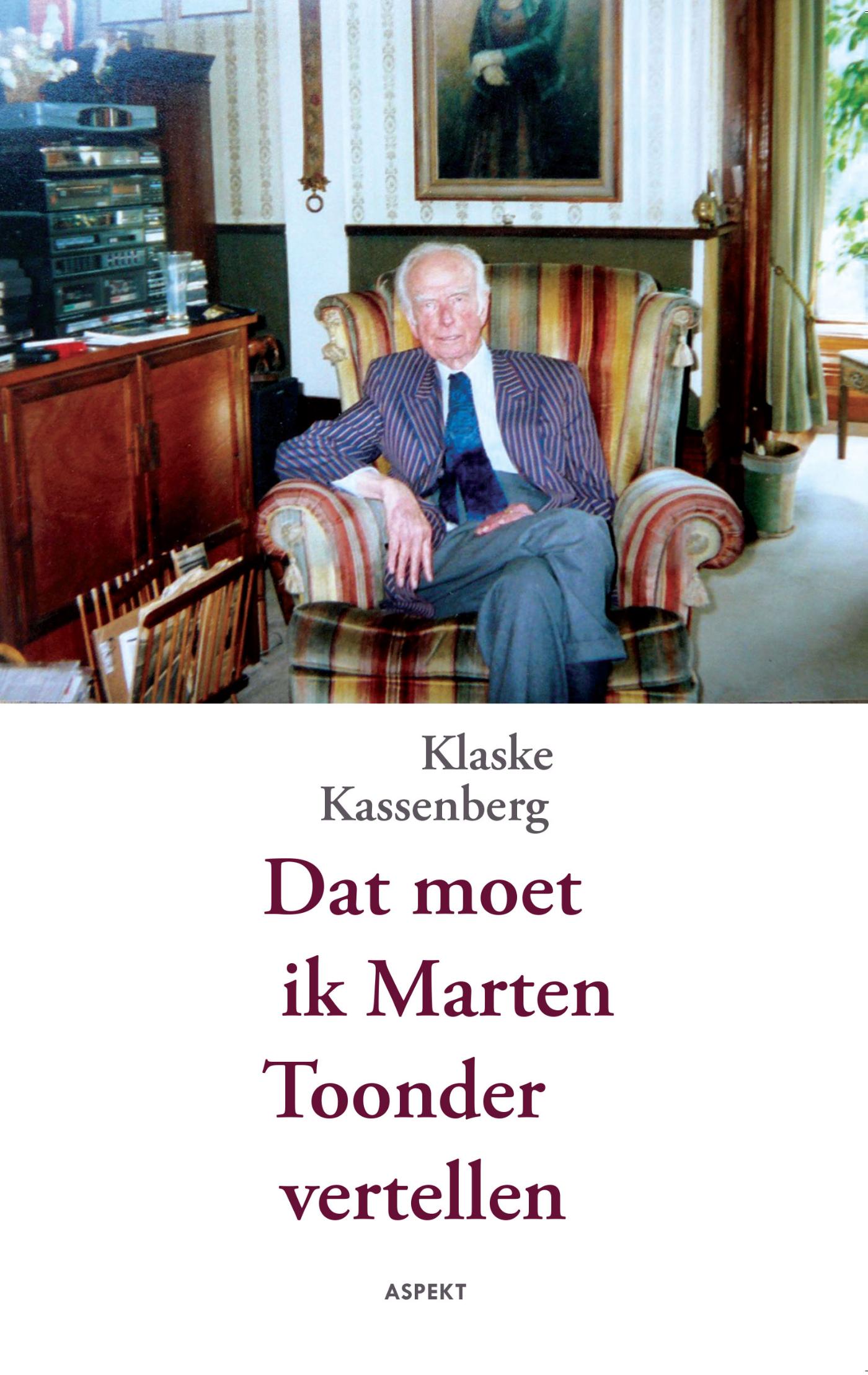 Omslag van Dat moet ik Marten Toonder vertellen