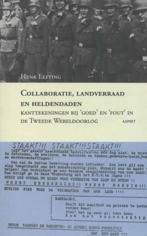 Omslag van Collaboratie, landverraad en heldendaden.