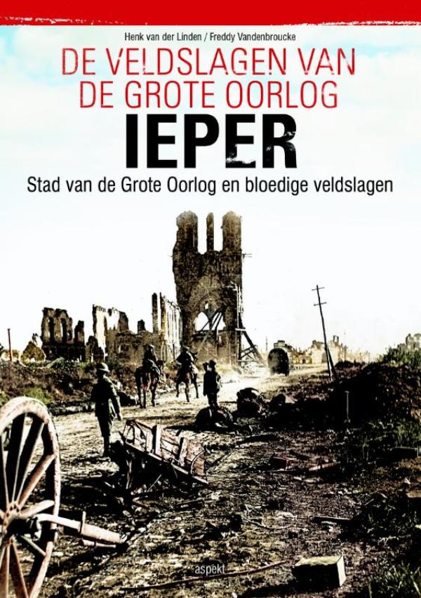 Omslag van De veldslagen van de grote oorlog ieper