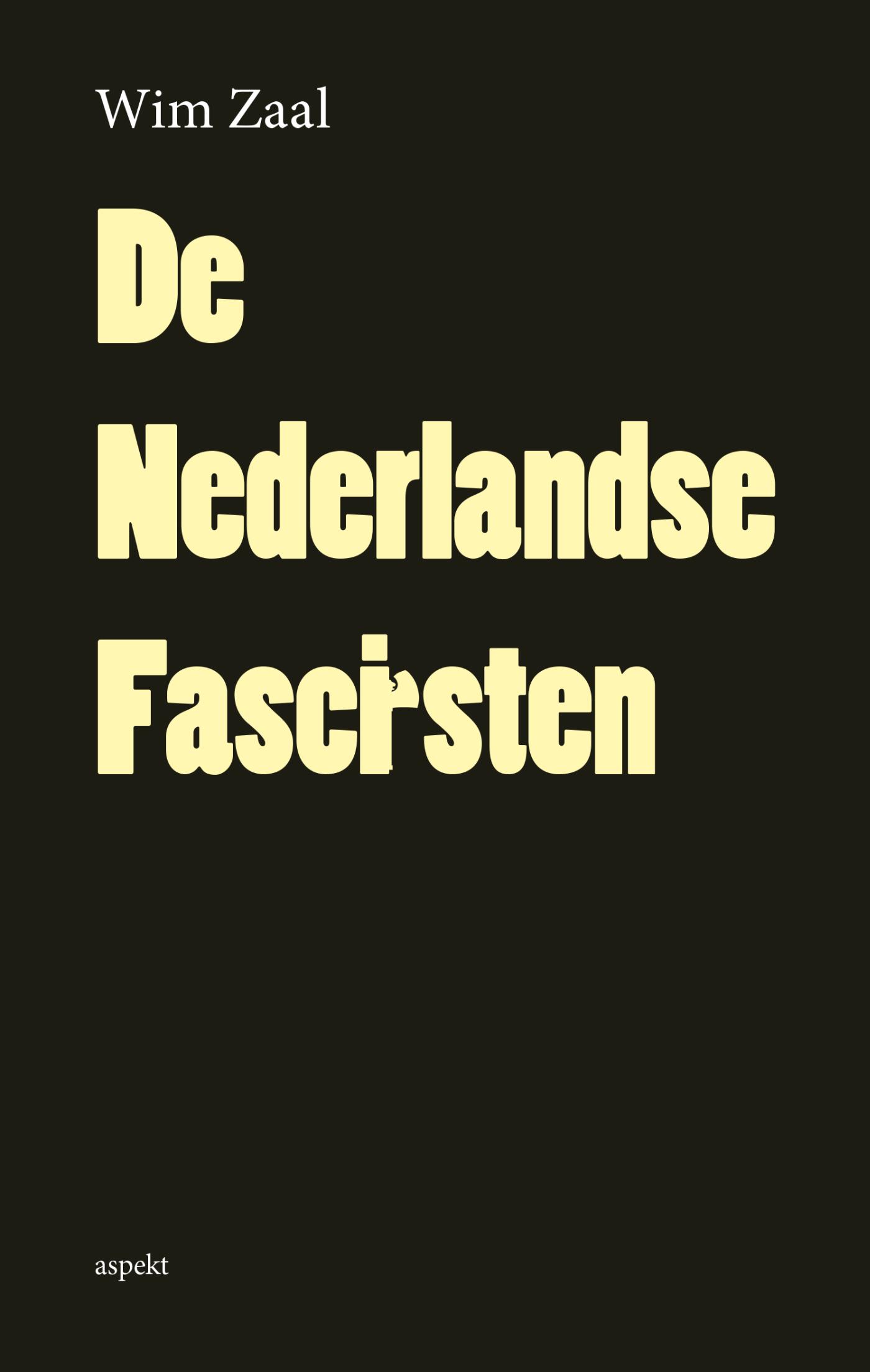 Omslag van De Nederlandse Fascisten