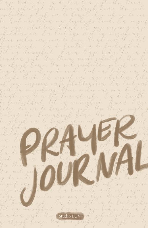 Omslag van Prayer Journal