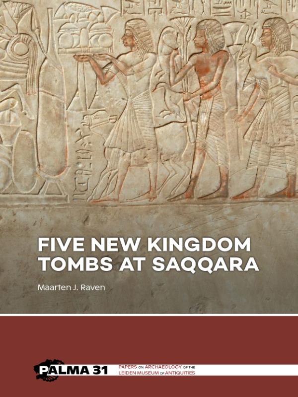 Omslag van Five New Kingdom Tombs at Saqqara