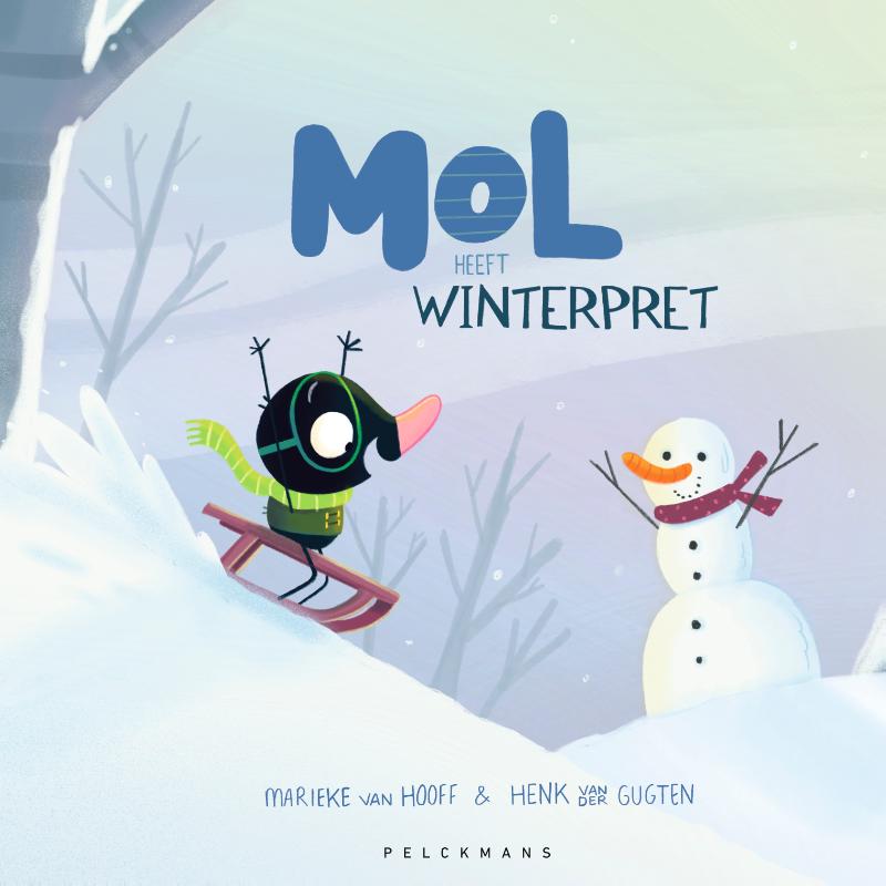 Omslag van Mol heeft winterpret
