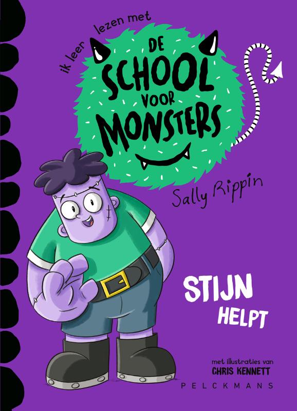 Omslag van De school voor monsters - Stijn helpt